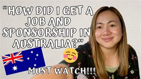 PAANO MAG APPLY NG TRABAHO SA AUSTRALIA .